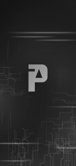 Plexon AI wallpaper for Android, black and white, dark