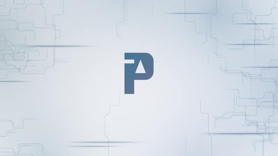 Plexon AI wallpaper for Desktop, blue on a light background