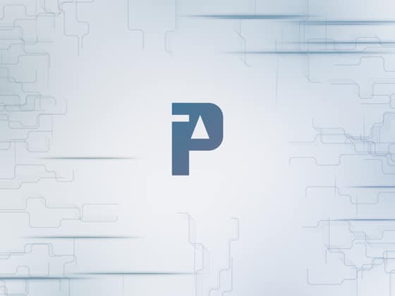 Plexon AI wallpaper for iPad, blue on a light background