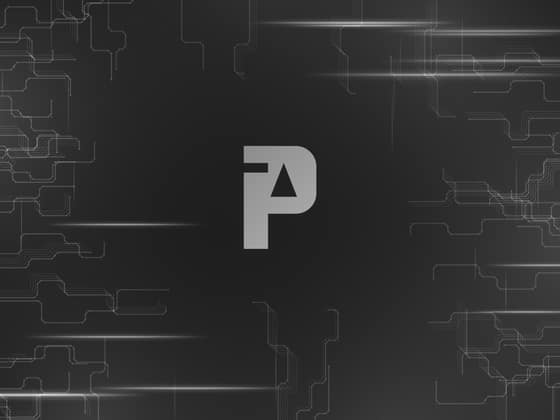 Plexon AI wallpaper for iPad, black and white, dark