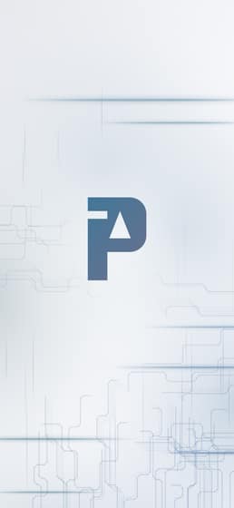 Plexon AI wallpaper for iPhone, blue on a light background